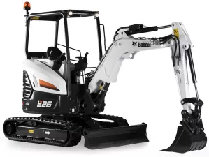 Item - Tracked miniexcavator up to 2,5t