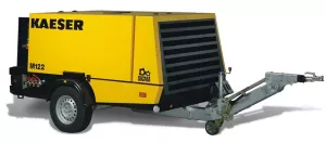 Item - Petrol-powered mobile compressor efficiency 10 m³/min