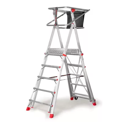 Product - Ladder with safety guard 3-rungs