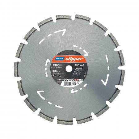 Diamond blade 350-450mm asphalt, double-row 230mm cnb