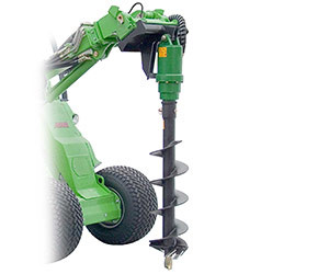 Miniloader accessories - sweeper,drill,auger