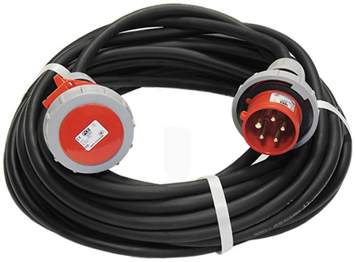 Cable extension, 3f, 16A, 20m