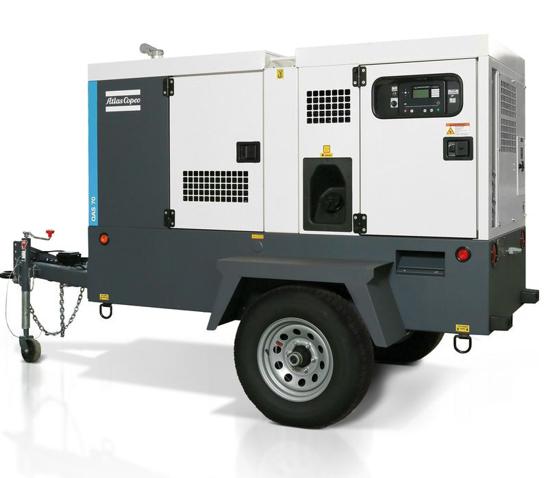 Power generators, 3F, 100-135 kVA portable