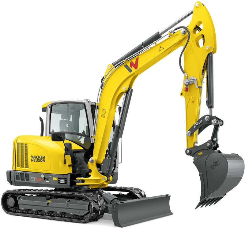 Tracked miniexcavator up to 6,5t