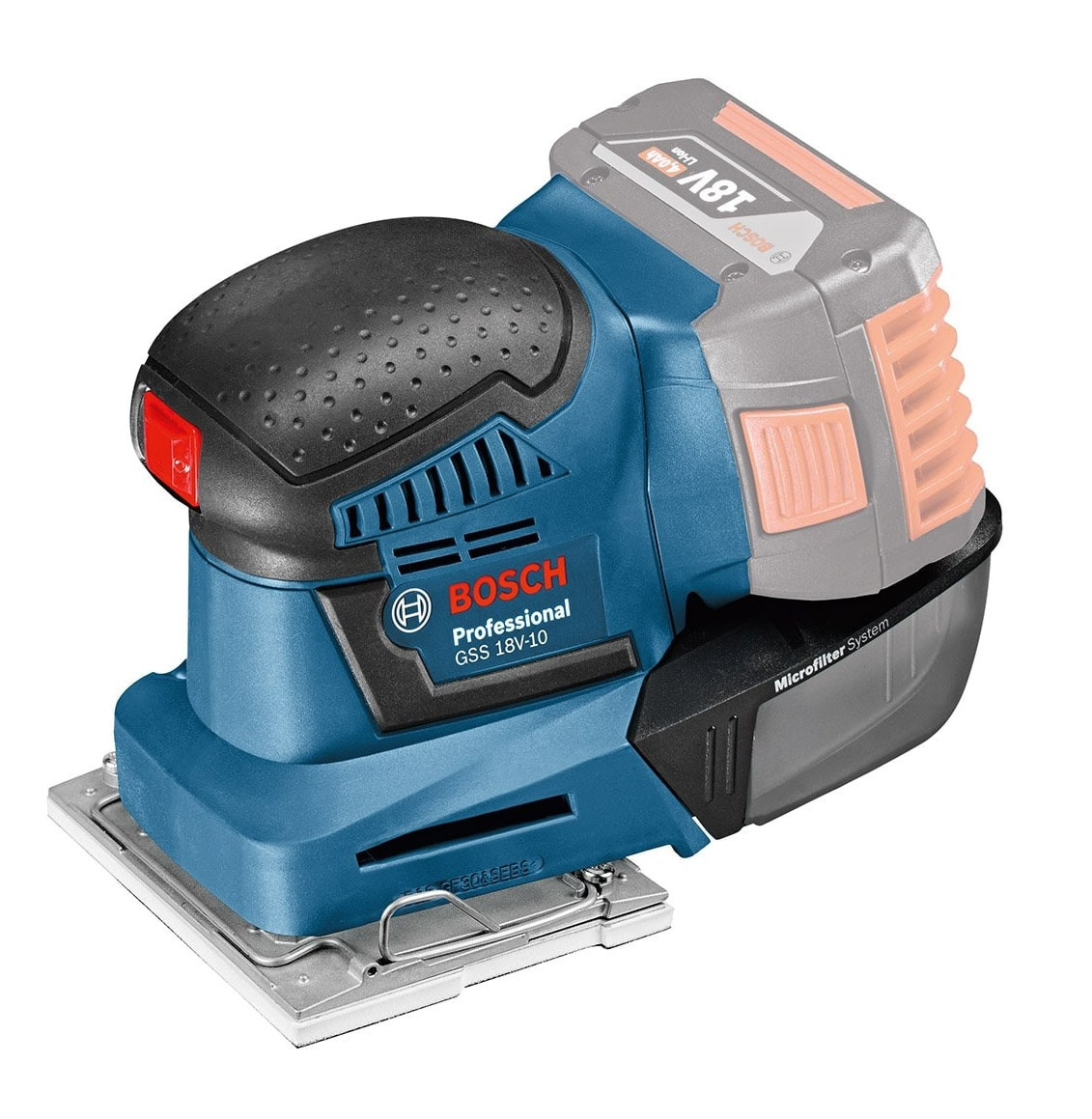 Oscillating sander, cordless